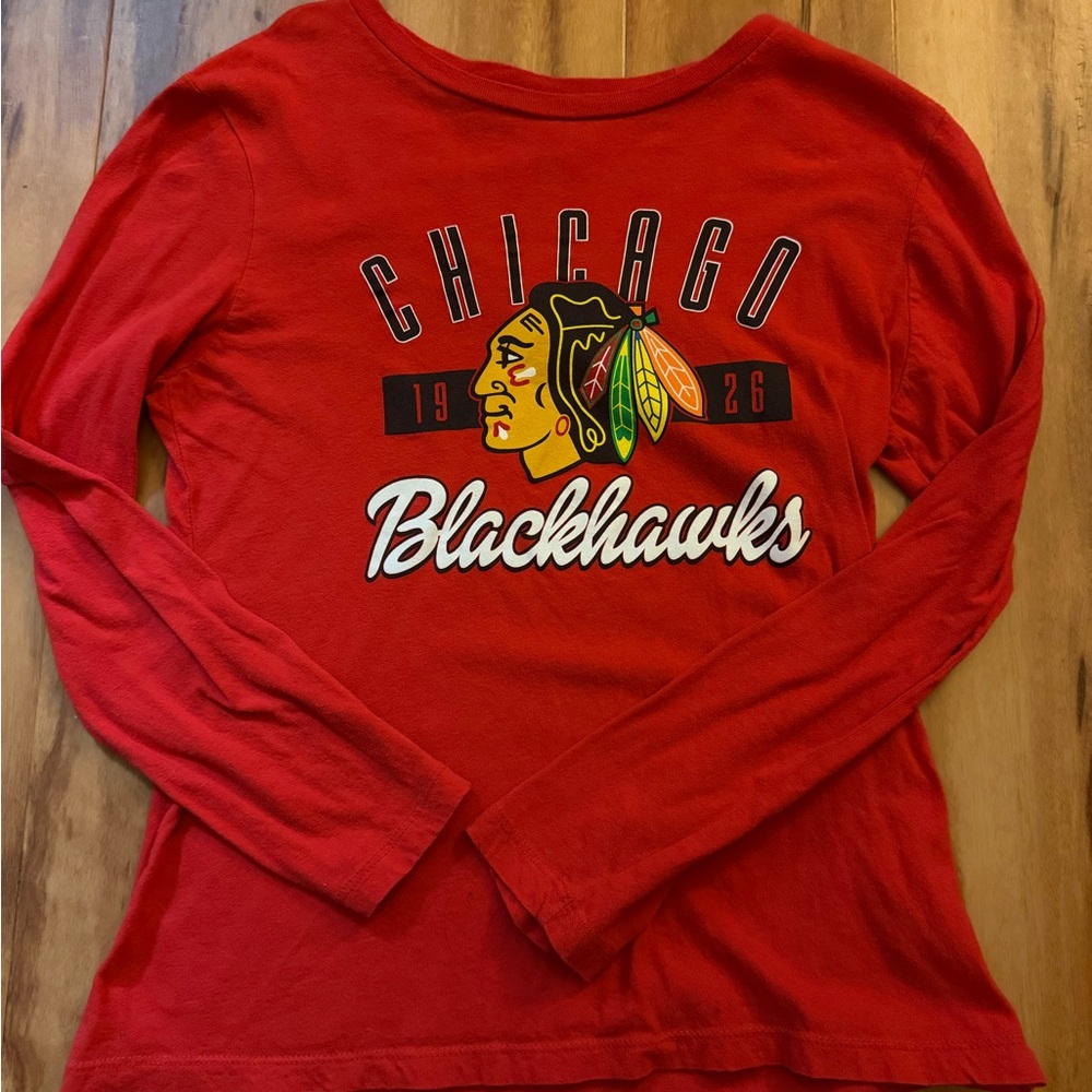 NHL Red Apparel with Logo